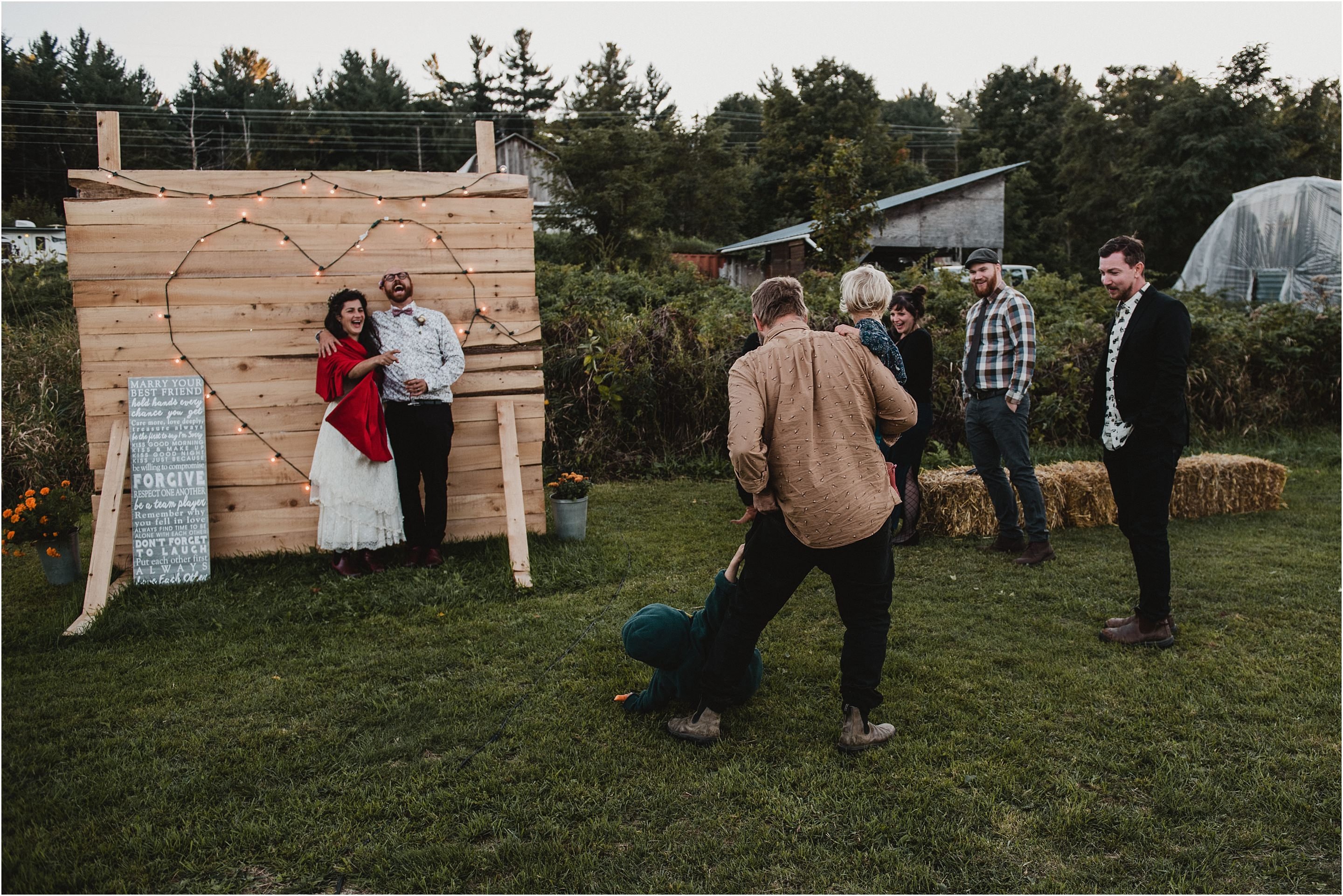 Quebec Backyard Wedding