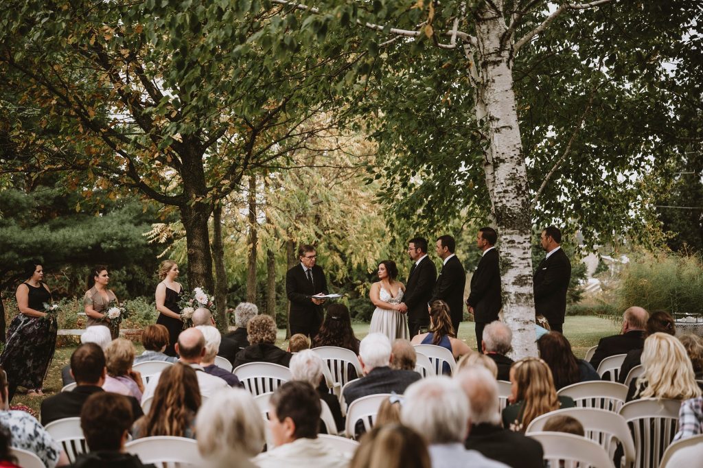 Pembroke Outdoor Fall Wedding