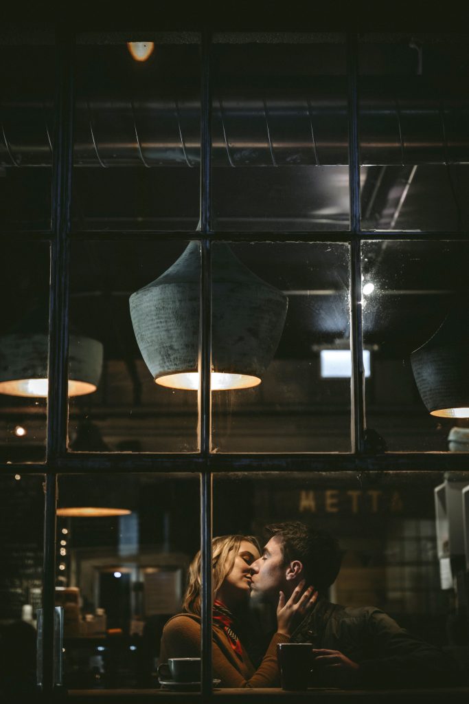Jamari Espresso House Engagement by Cindy Lottes Photography