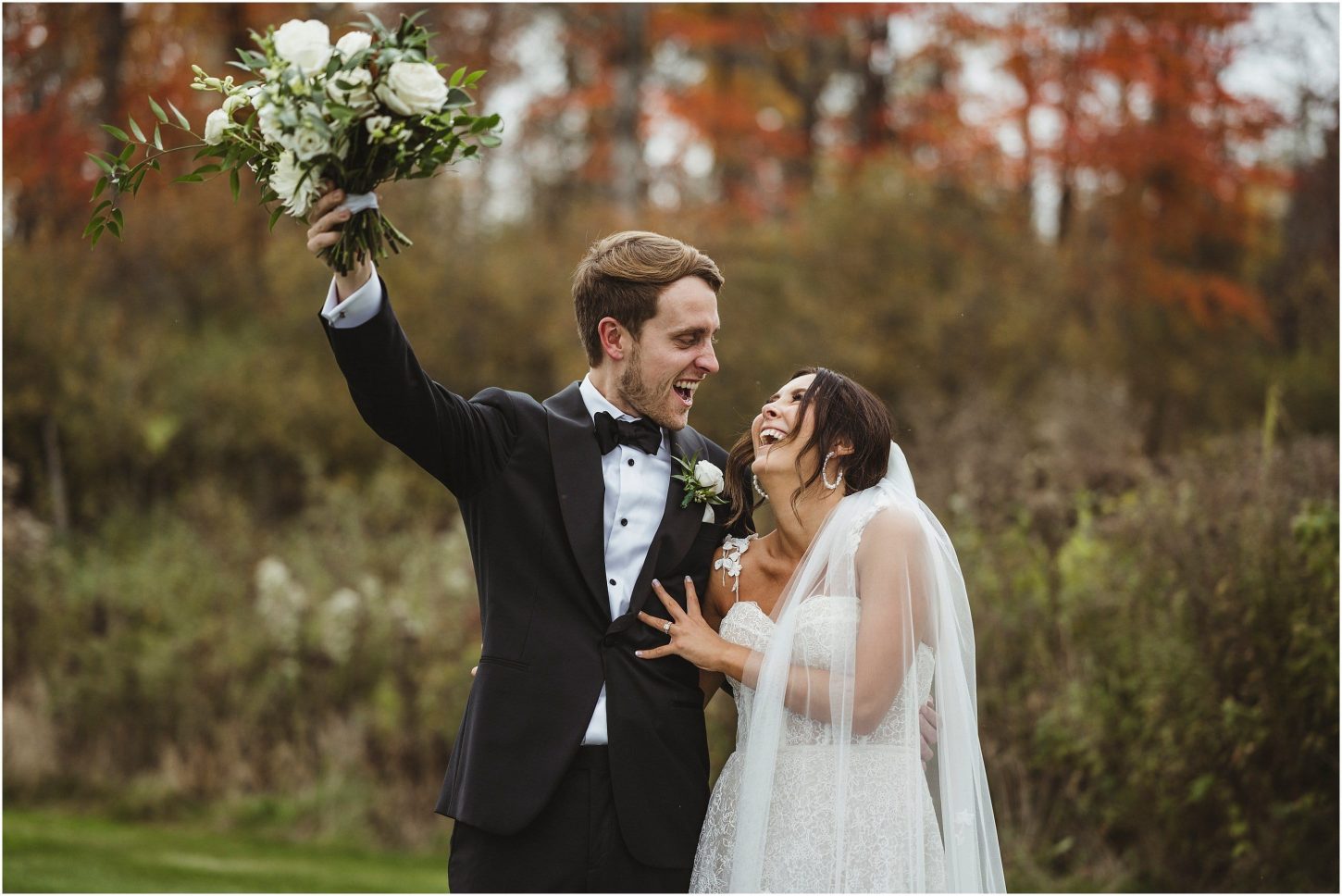 Fall wedding at aquatopia